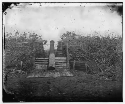 Thumbnail for 1258 - Centreville, Virginia. Confederate fort with Quaker gun