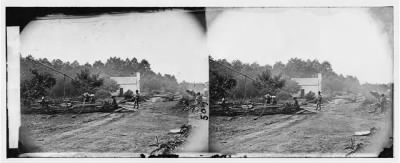 1374 - Cedar Mountain, Va. A Confederate field hospital