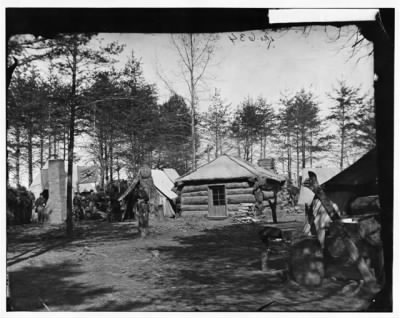 1395 - Brandy Station, Virginia (vicinity). Headquarters, 1st Brigade, Horse Artillery