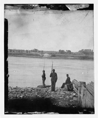 1580 - Port Royal Island, S.C. Coosaw Ferry; battleground of January 1, 1862, in the distance