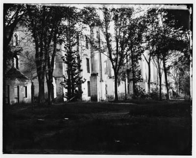 1588 - Fauquier Sulphur Springs, Virginia (vicinity). Ruins of hotel