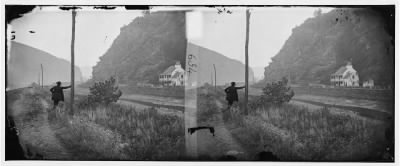 1595 - Harper's Ferry, West Virginia. Harper's Ferry gap