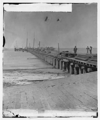 1613 - Hilton Head, S.C. Dock built by Federal troops