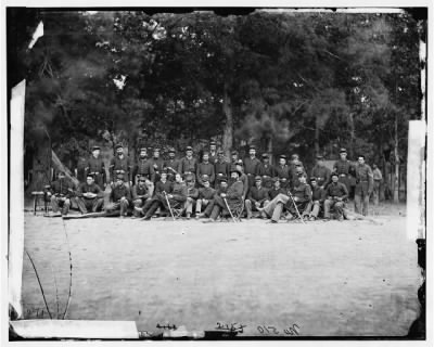 1687 - Bealton, Virginia. Company A, 93d New York Infantry