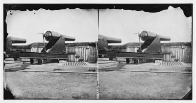 194 - Alexandria, Virginia (vicinity). 200 pdr. Parrott rifle gun in Battery Rodgers