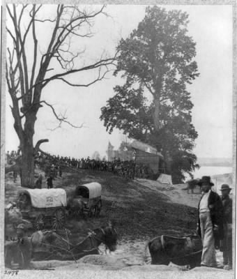2065 - Sanitary Commission at Belle Plain Landing, Va., May 1864