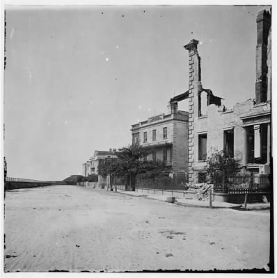 Thumbnail for 2098 - Charleston, S.C. Houses on the Battery damaged by shell-fire