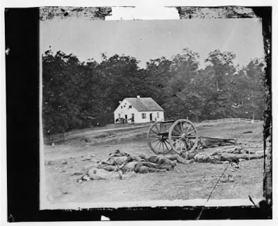 Thumbnail for 2111 - Antietam, Maryland. Bodies in front of the Dunker church