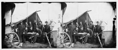 2165 - Yorktown, Virginia (vicinity). Topographical Engineers, Camp Winfield Scott