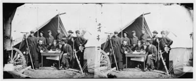2231 - Yorktown, Va., vicinity. Topographical engineers, Camp Winfield Scott