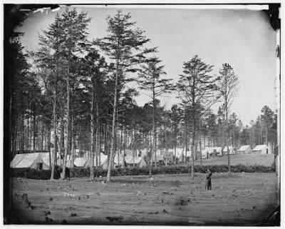 2254 - Brandy Station, Virginia. Camp at headquarters, Army of the Potomac