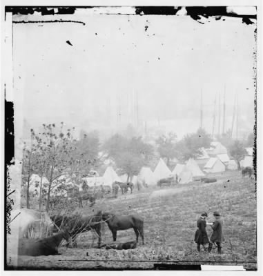 2259 - Cumberland Landing, Virginia. Federal encampment on the Pamunkey
