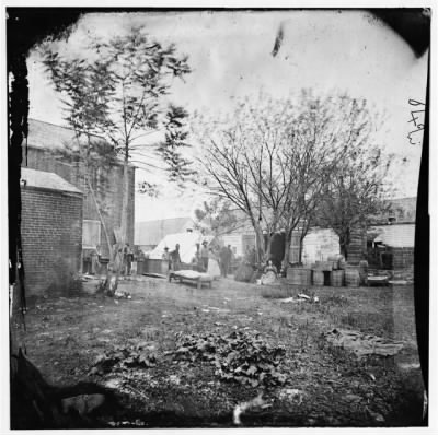 2264 - Fredericksburg, Va. Cooking tent of the U.S. Sanitary Commission