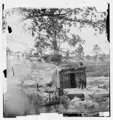 2452 - Petersburg, Va. Sutler's bomb-proof 'Fruit and Oyster House'