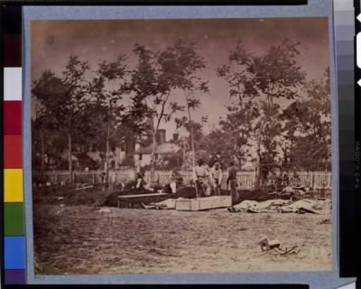 Thumbnail for 2468 - Burying the dead at hospital in Fredericksburg, Va.