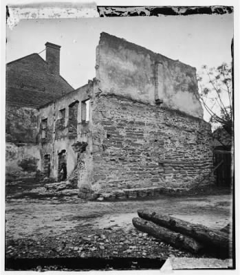 249 - Savannah, Georgia. Ruins of houses