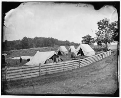 Thumbnail for 2508 - Gettysburg, Pennsylvania. Camp of Captain John J. Hoff. Commissory of Subsistance