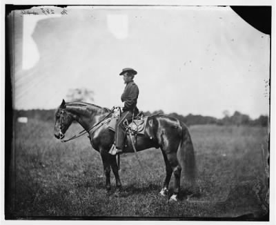 2544 - Bealton, Virginia. Captain Henry Page, assistant quartermaster, at Army of the Potomac headquarters