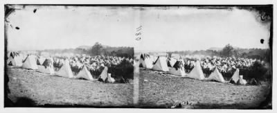 268 - Cumberland Landing, Virginia. City of tents. Encampment of the Army of the Potomac