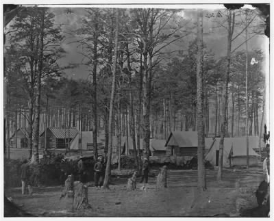 2764 - Brandy Station, Virginia. Camp at headquarters, Army of the Potomac