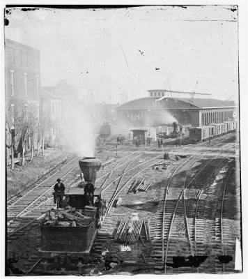 29 - Atlanta, Georgia. Railroad yards