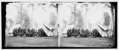 2936 - Virginia. Army of the Potomac. Officers of the 20th New York Volunteers. (80th New York)