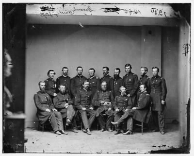 3124 - General Wm. T. Ward and staff