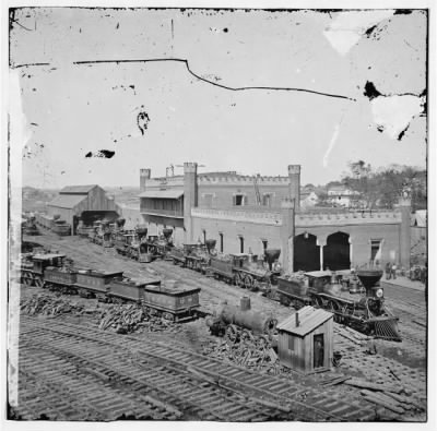 3165 - Nashville, Tennessee. Railroad depot