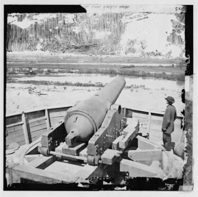 Thumbnail for 3191 - James River, Va. Confederate gun emplacement above Dutch Gap