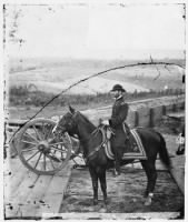 3220 - Atlanta, Ga. Gen. William T. Sherman on horseback at Federal Fort No. 7 - Page 1