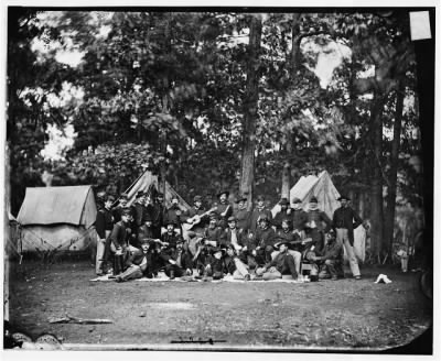 3266 - Culpeper, Va. Officers of the U.S. Horse Artillery Brigade commanded by Capt. James M. Robertson