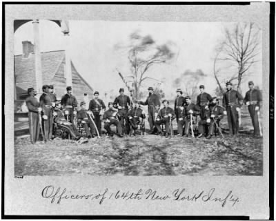 3306 - Officers of 164th New York Inf'y