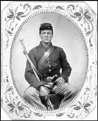 3312 - Portrait of Pvt. George A. Stryker, New York Regiment, U.S.A.
