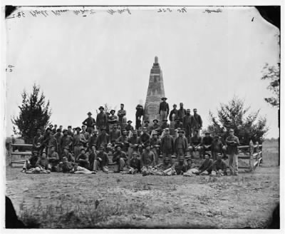 3495 - Bull Run, Virginia. Monument on battlefield