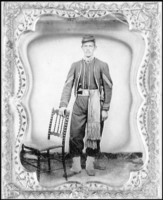 3497 - Portrait of an enlisted man, 23rd Massachusetts Volunteers, Company A