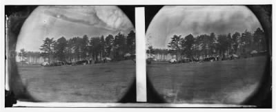 3556 - [Brandy Station, Virginia]. Quarters of Capt. C.S. of Provost Marshals department. Headquarters, Army of the Potomac