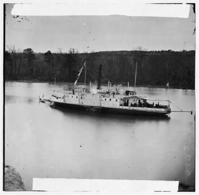 3569 - James River, Virginia. Converted ferry boat on the [James River]