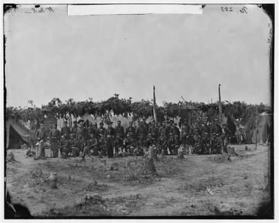 3623 - District of Columbia. Company F, 2d Regiment New York Artillery at Fort C.F. Smith