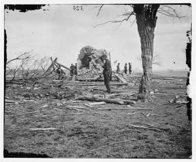 3624 - Bull Run, Va. Ruins of Mrs. Judith Henry's house