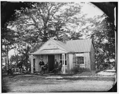 Thumbnail for 3689 - [Brandy Station, Virginia?]. Officers' quarters