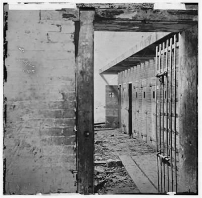 3746 - Alexandria, Virginia. Slave pen. Interior view