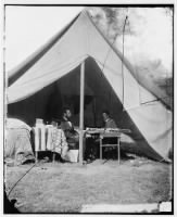3748 - Antietam, Md. President Lincoln and Gen. George B. McClellan in the general's tent - Page 1