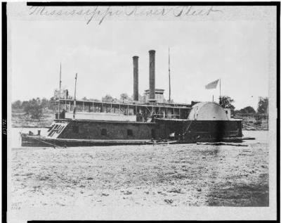 3903 - Mississippi River fleet--U.S. gunboat Fort Hindman