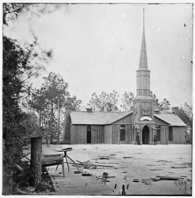 Thumbnail for 4001 - Petersburg, Virginia. Church built by 50th New York Engineers at Popular Grove