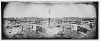 4175 - Petersburg, Virginia. Earthworks in front of Petersburg