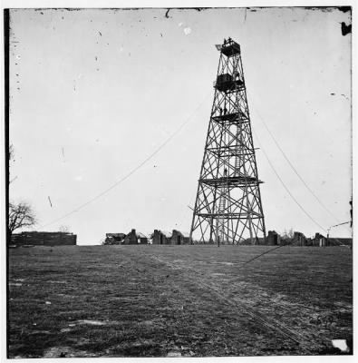 4419 - Bermuda Hundred, Va. Butler's signal tower; another view