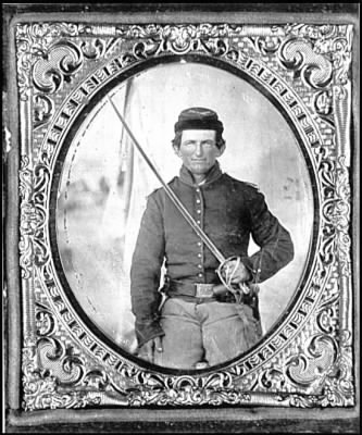 4614 - Portrait of a Federal soldier (Horse artillery)