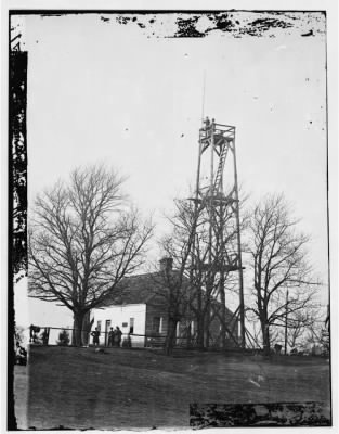 Thumbnail for 4671 - Petersburg, Va. Signal tower at 14th New York Heavy Artillery headquarters