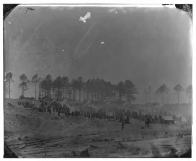 4766 - Brandy Station, Virginia. Camp of 114th Pennsylvania Infantry