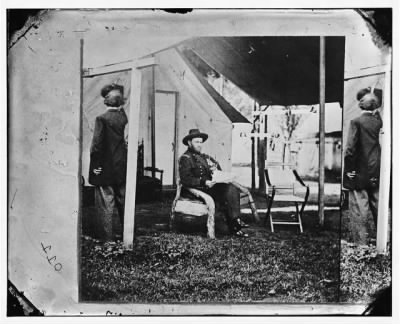 4788 - Cold Harbor, Virginia. U.S. Grant at his headquarters